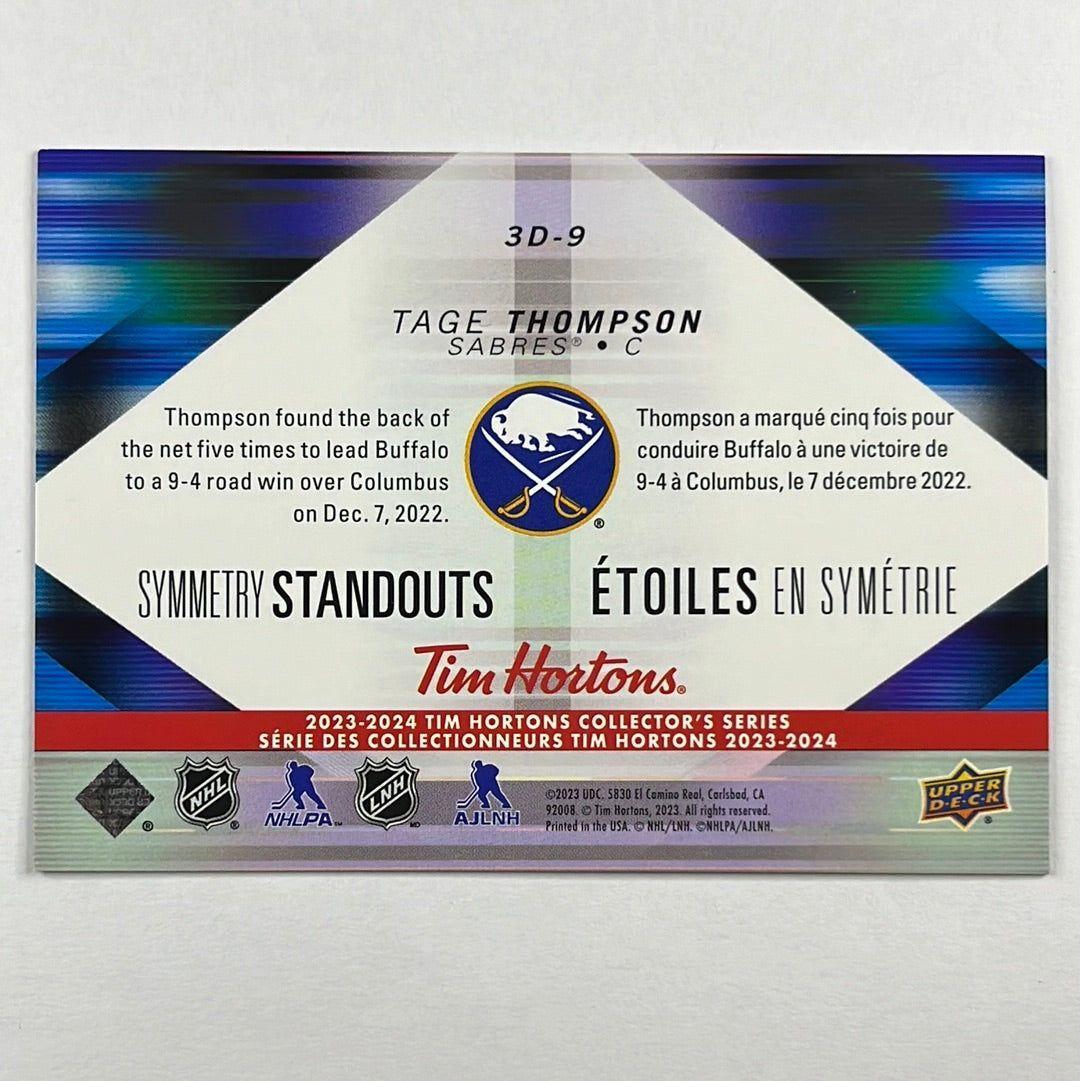 2023-24 Tim Hortons Tage Thompson Symmetry Standouts Lenticular | Local Legends Cards & Collectibles