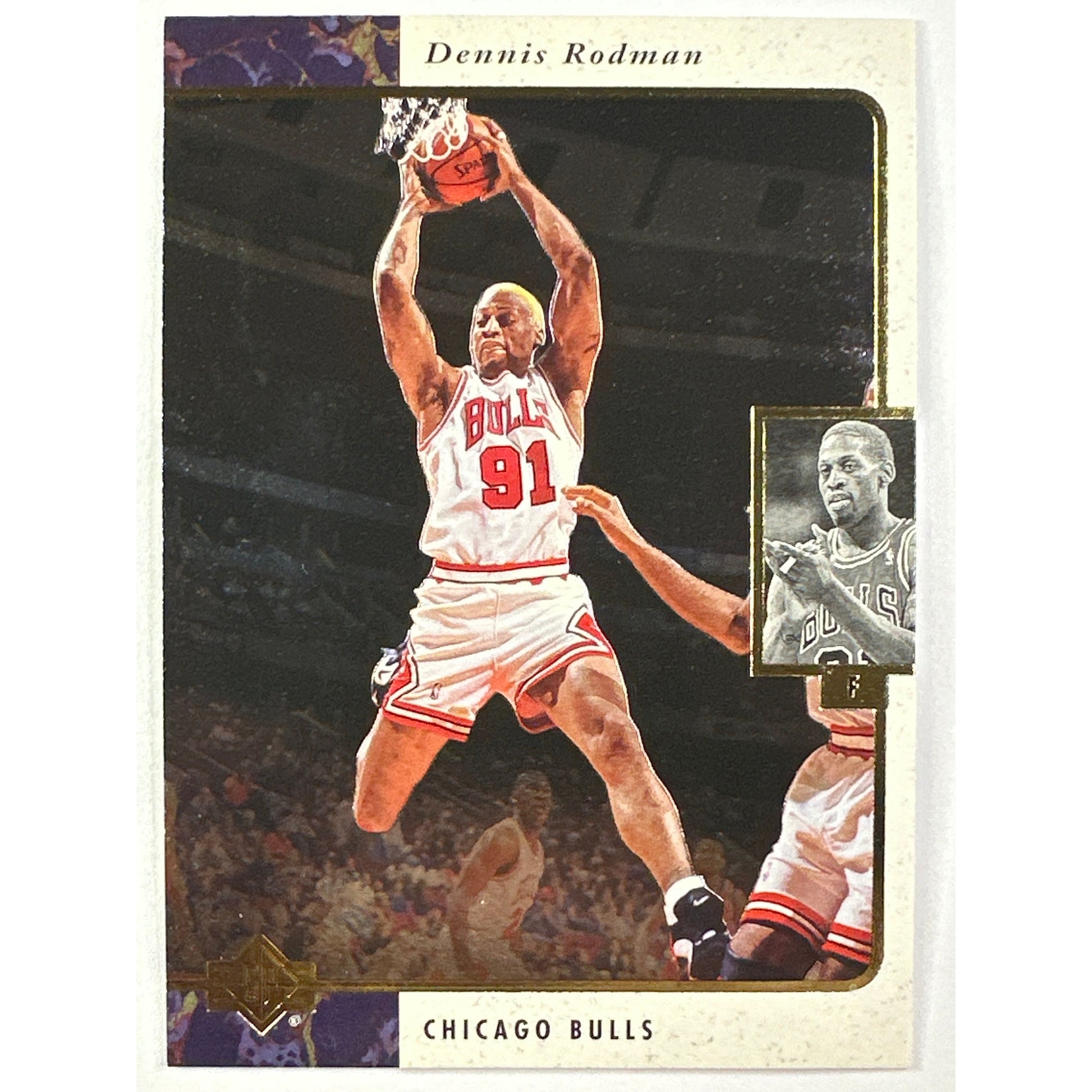 1996 Upper Deck SP Dennis Rodman (MJ in background) #22 | Local Legends Cards & Collectibles