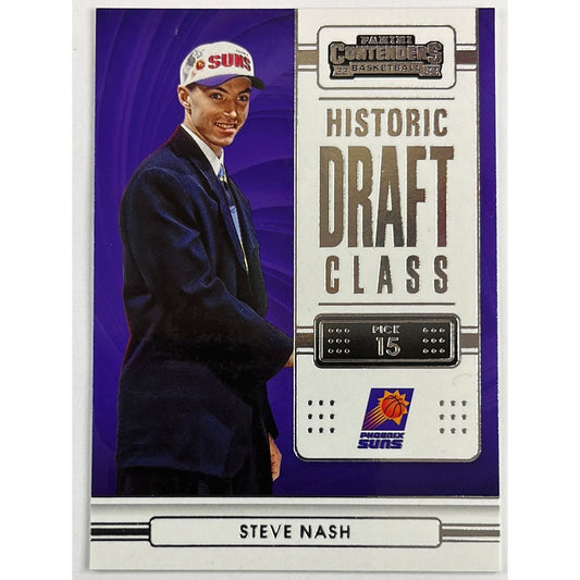 2022-23 Contenders Steve Nash Historic Draft Class | Local Legends Cards & Collectibles