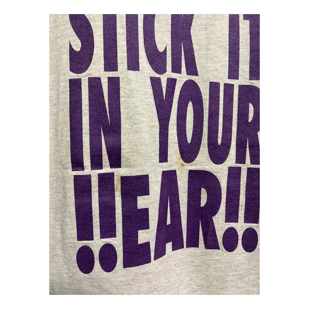 Official Kim Mitchell ‘Stick it in Your Ear’ Aural Fixation Concert Shirt MD | Local Legends Cards & Collectibles