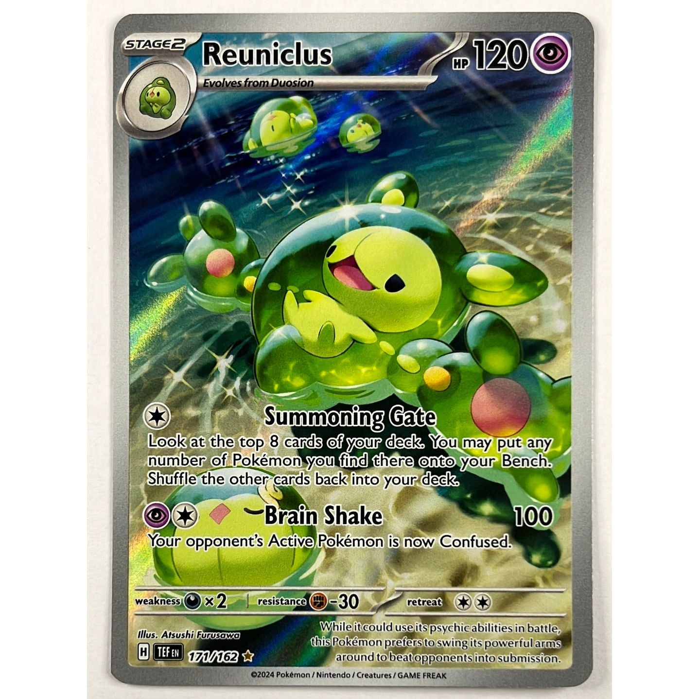 Reuniclus Illustration Rare 171/162