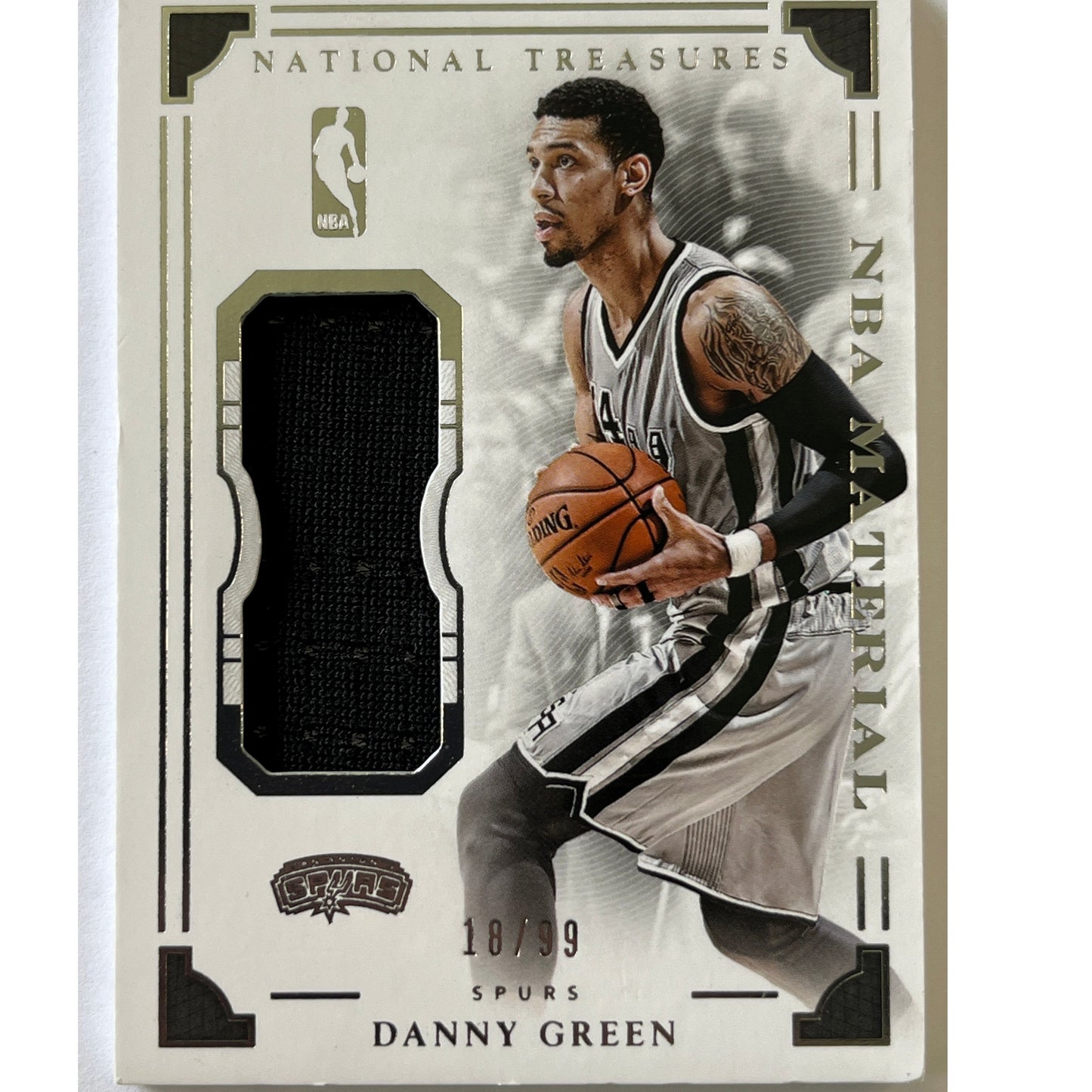 2015-15 National Treasures Danny Green NBA Material /99