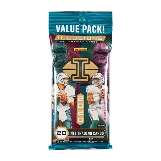 2020 Panini Illusions NFL Football Fat Value Pack