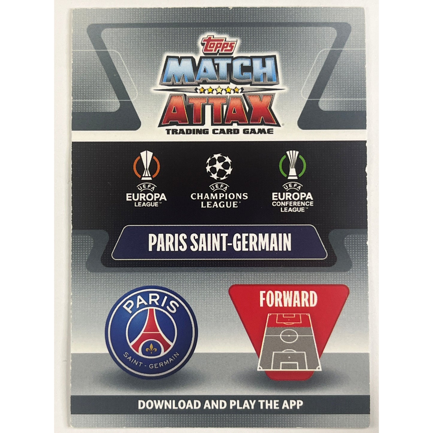 2021-22 Topps Match Attack Mbappe/Messi/Neymar