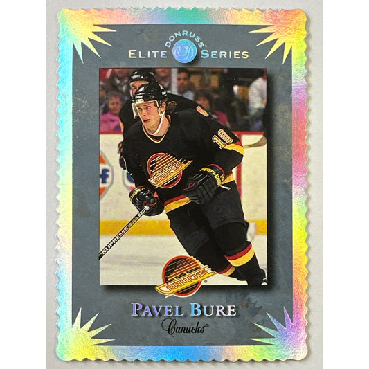 1994 Donruss Elite Series Pavel Bure Die Cut Silver Holo /10,000