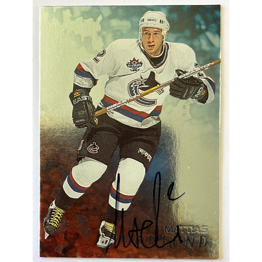 1998-99 Be A Player Mattias Ohlund Rookie Auto | Local Legends Cards & Collectibles