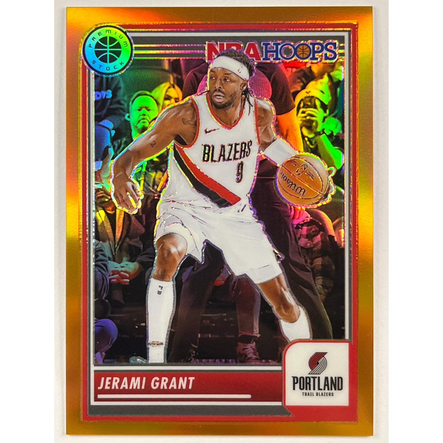 2023-24 Hoops Premium Stock Jerami Grant Bronze Holo Prizm /299