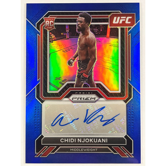 2023 Prizm Chidi Njokuani Superstar Autographs Blue Prizm /49 | Local Legends Cards & Collectibles