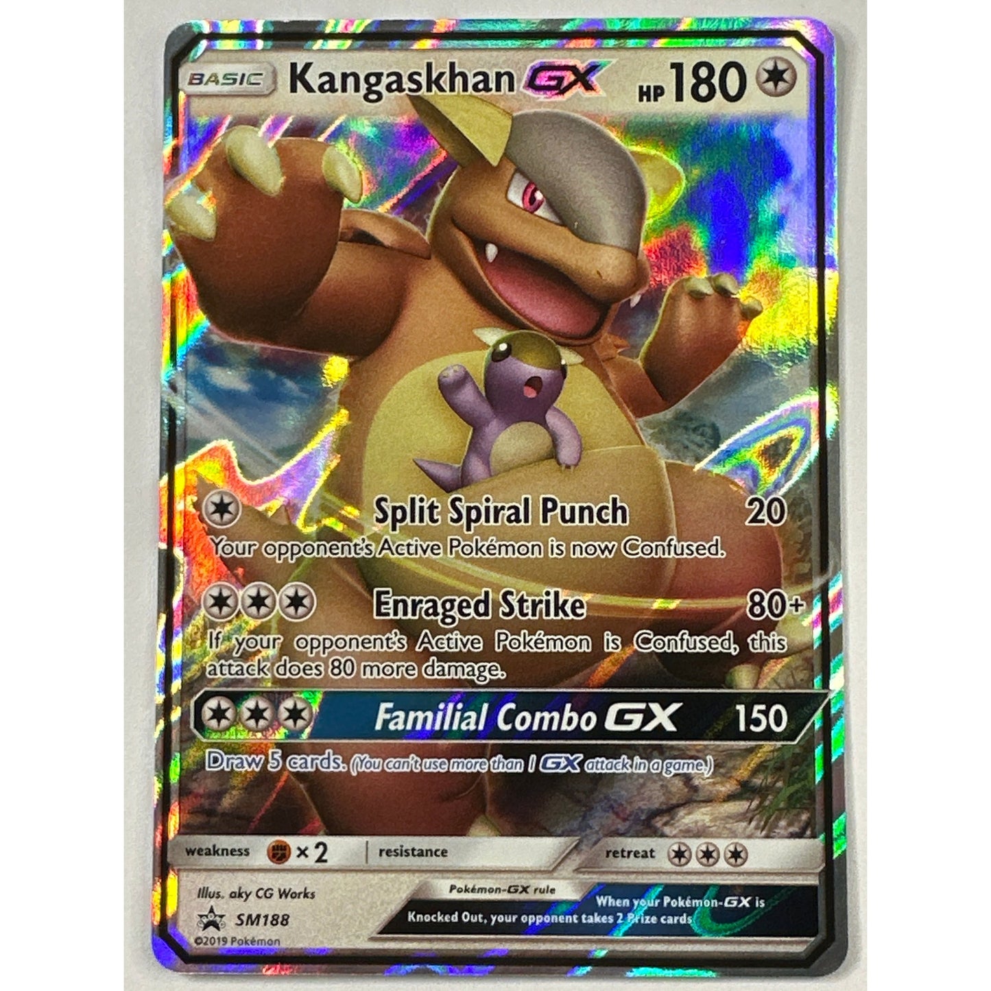 Kangaskhan Holo Black Star Promo SM188
