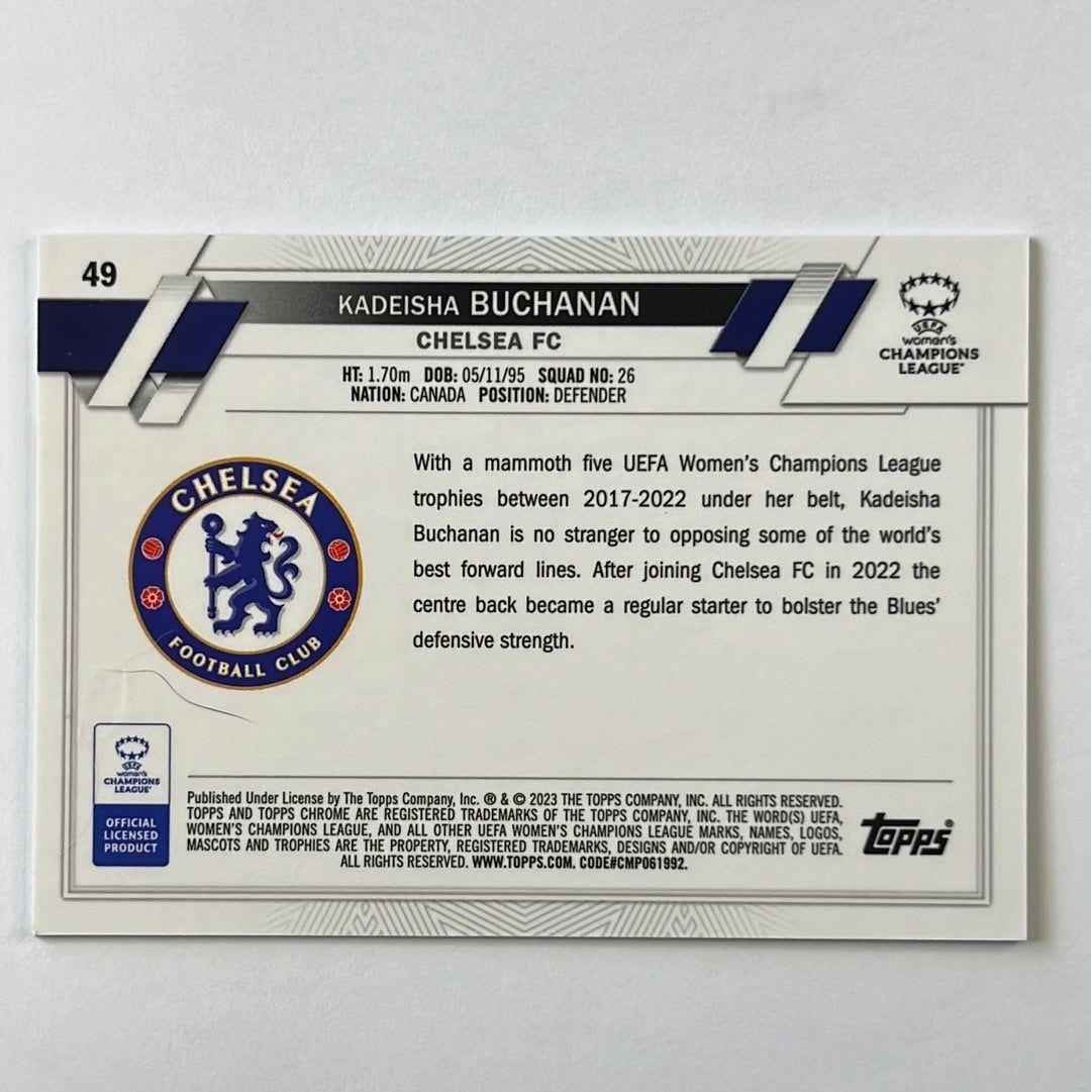 2023 Topps Chrome UEFA Women’s Kadeisha Buchanan /299 | Local Legends Cards & Collectibles