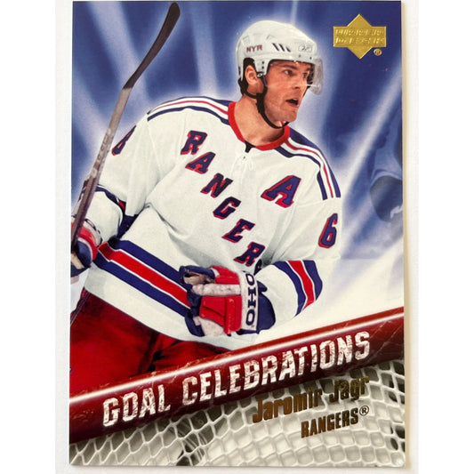 2005-06 Series 2 Jaromir Jagr Goal Celebrations | Local Legends Cards & Collectibles