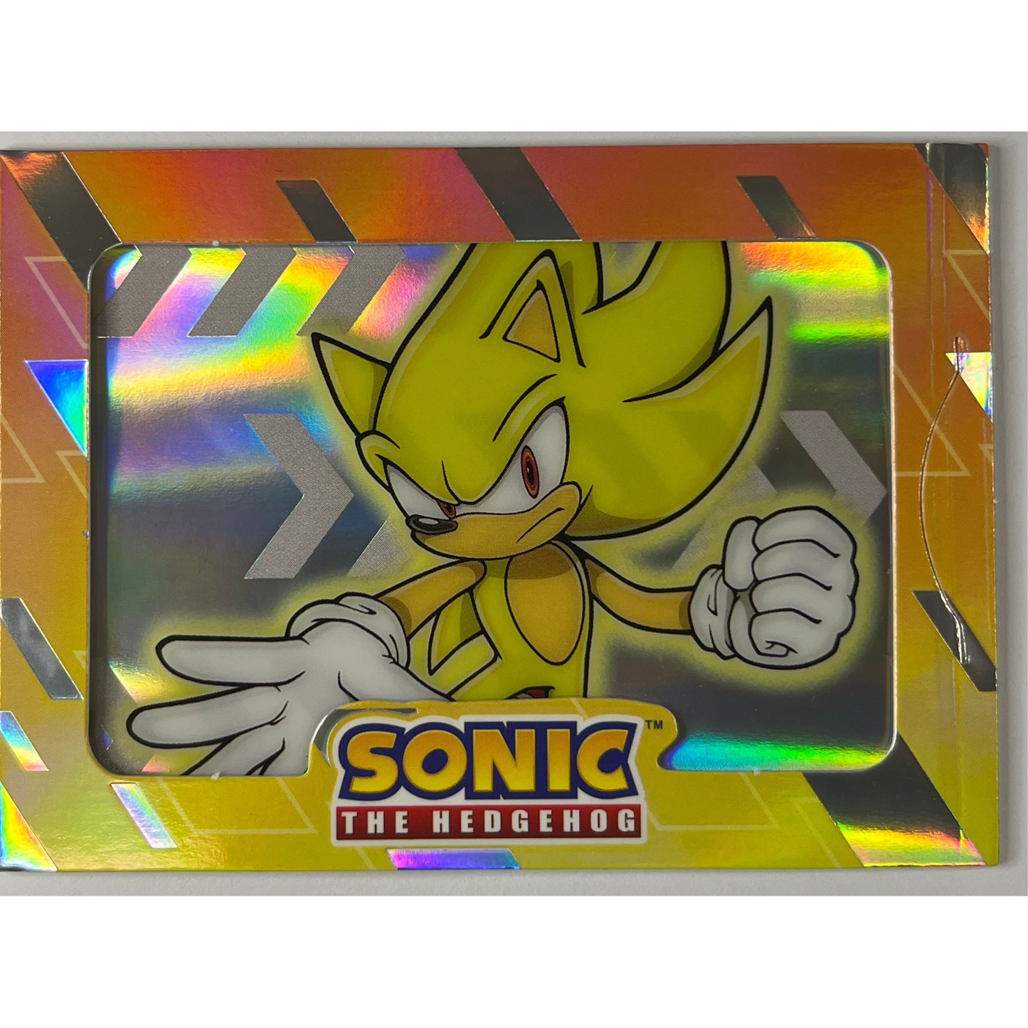 3D Booklet Super Sonic Holo Super Rare 22