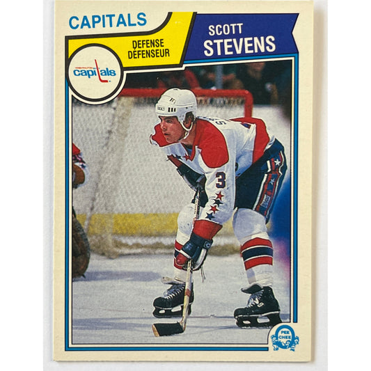 1983-84 O-Pee-Chee Scott Stevens RC | Local Legends Cards & Collectibles