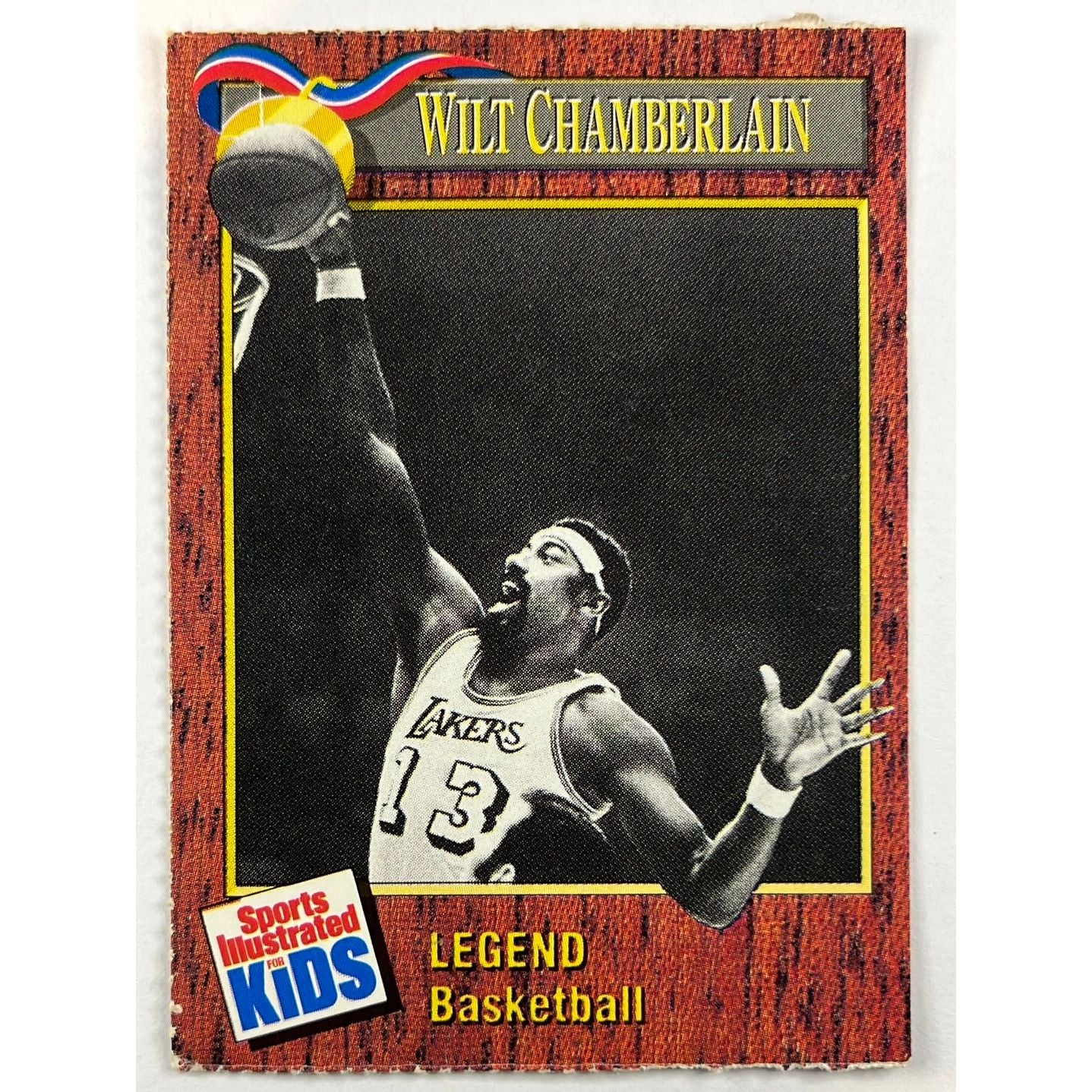 1990 Sports Illustrated For Kids Wilt Chamberlain | Local Legends Cards & Collectibles