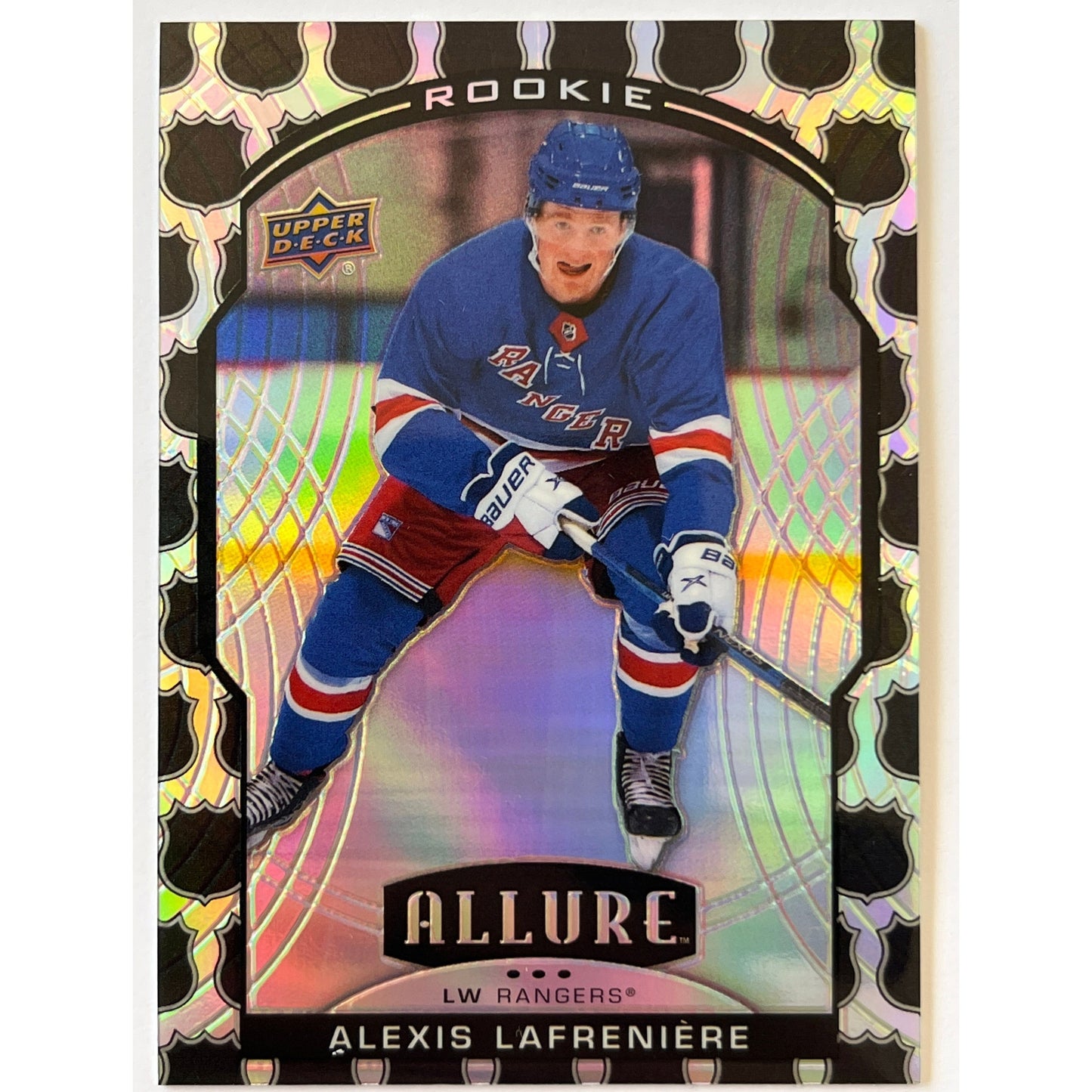 2020-21 Allure Alexis Lafreniere 2005 NHL Shield RC