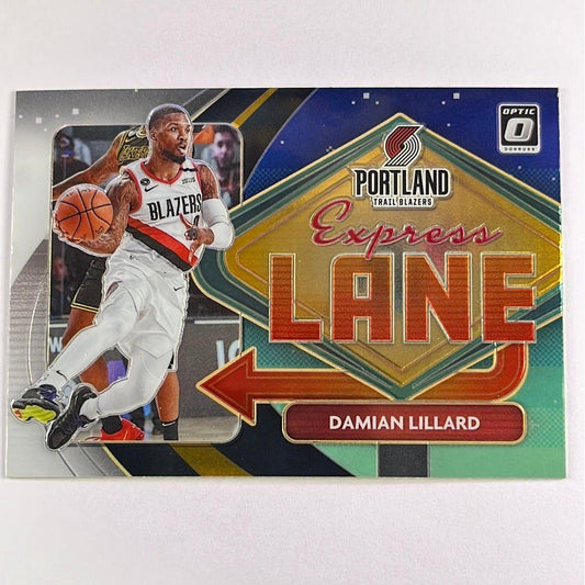 2020-21 Optic Damian Lillard Express Lane | Local Legends Cards & Collectibles