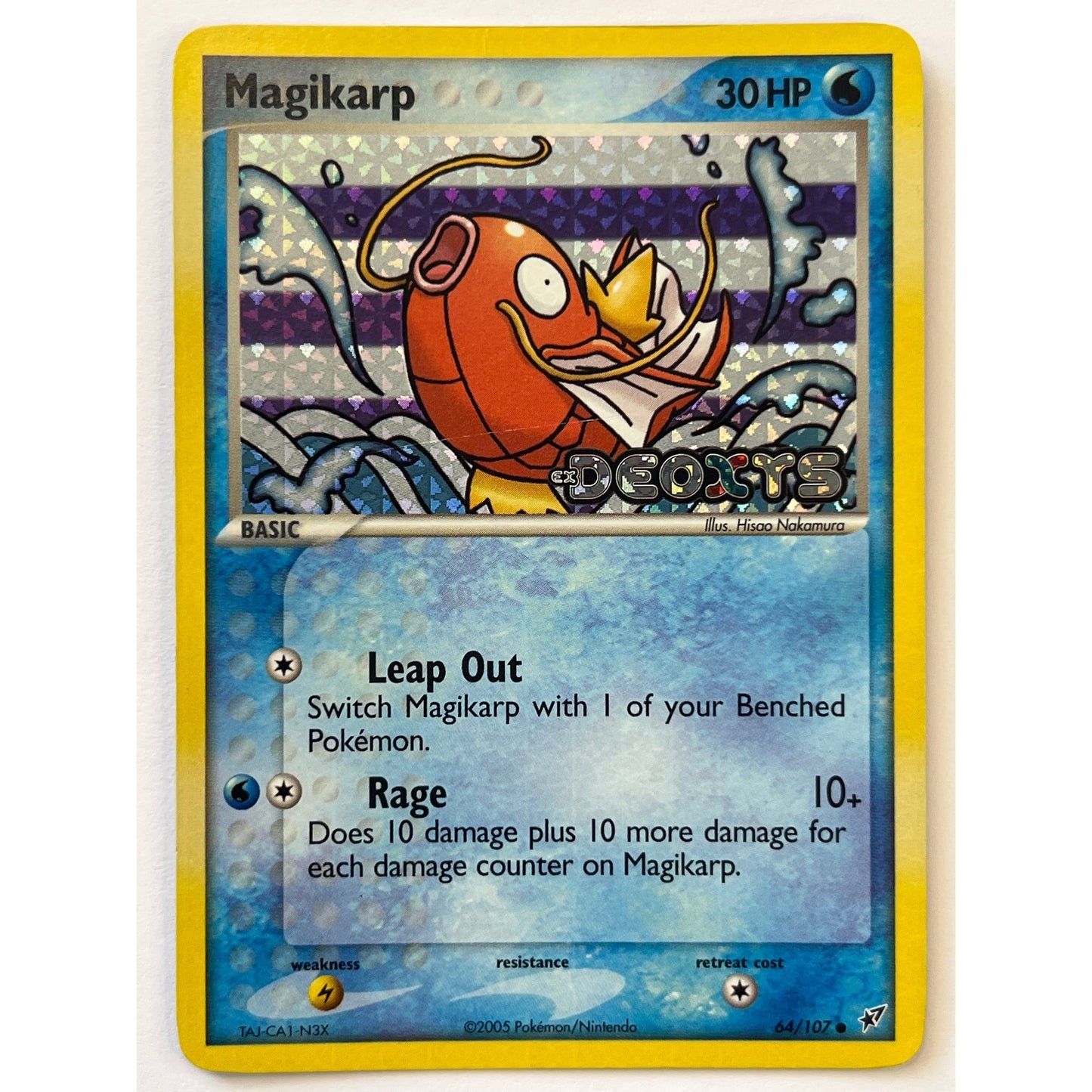 *STAMPED Magikarp Reverse Holo Common