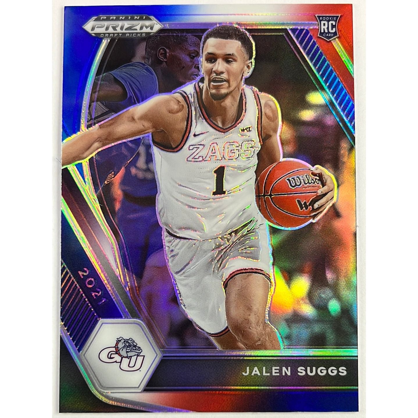 2021 Prizm DP Jalen Suggs Red White Blue Prizm RC | Local Legends Cards & Collectibles