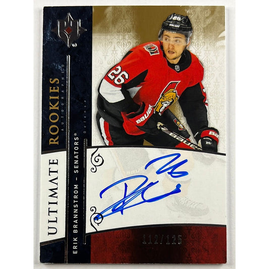 2019-20 Ultimate Erik Brannstrom Ultimate Rookies Auto /125 | Local Legends Cards & Collectibles
