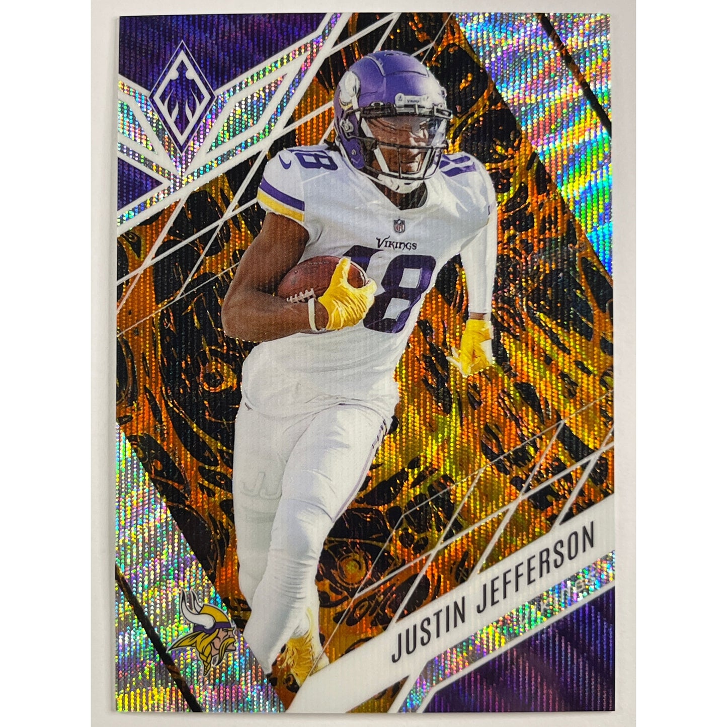 2022 Phoenix Justin Jefferson Lava Prizm /175
