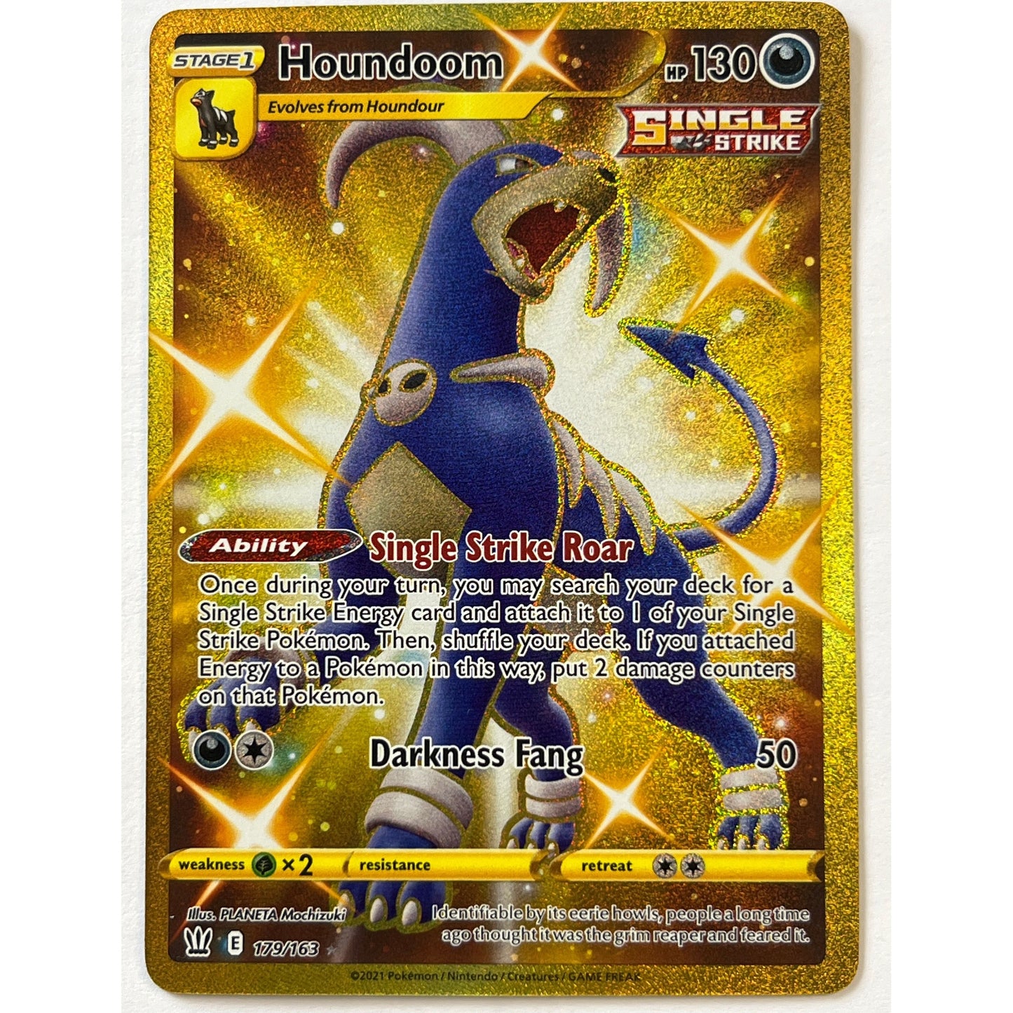 Houndoom Holo Hyper Rare 179/163