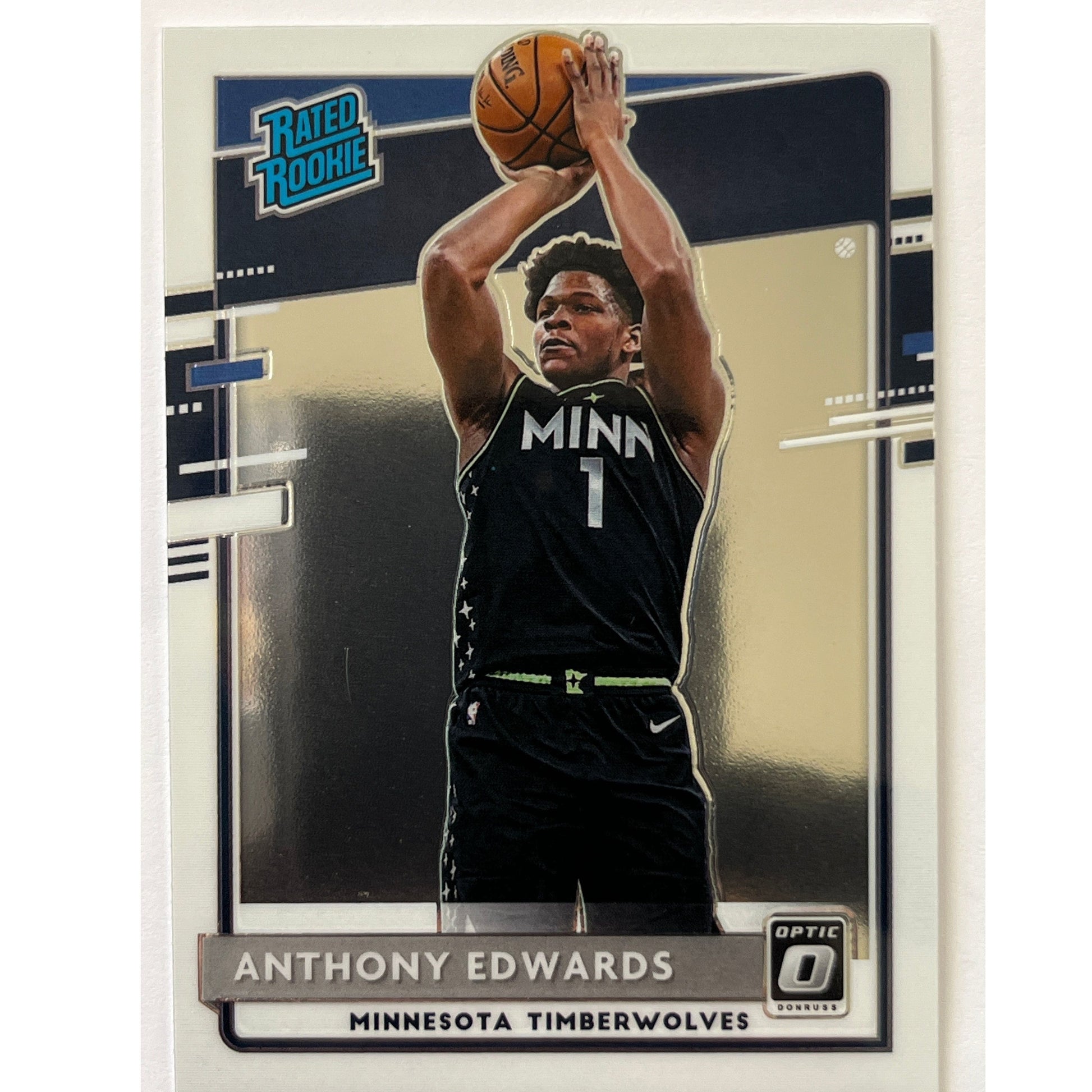 2020-21 Donruss Optic Anthony “Ant Man” Edwards Rated Rookie | Local Legends Cards & Collectibles