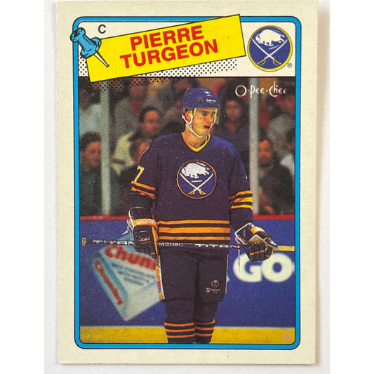 1988-89 O-Pee-Chee Pierre Turgeon RC | Local Legends Cards & Collectibles