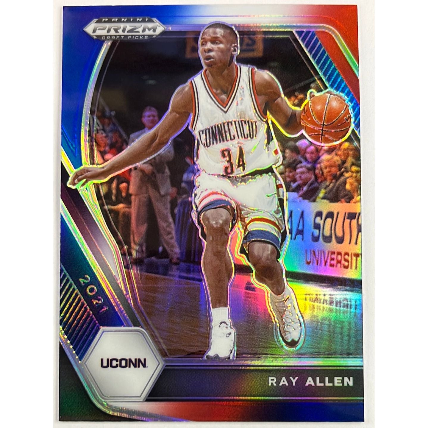2021 Prizm DP Ray Allen Red White Blue Prizm