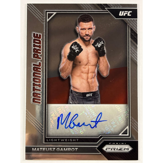 2023 Chronicles Prizm Mateusz Gamrot National Pride Auto | Local Legends Cards & Collectibles