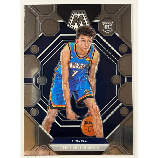 2022-23 Mosaic Chet Holmgren RC | Local Legends Cards & Collectibles