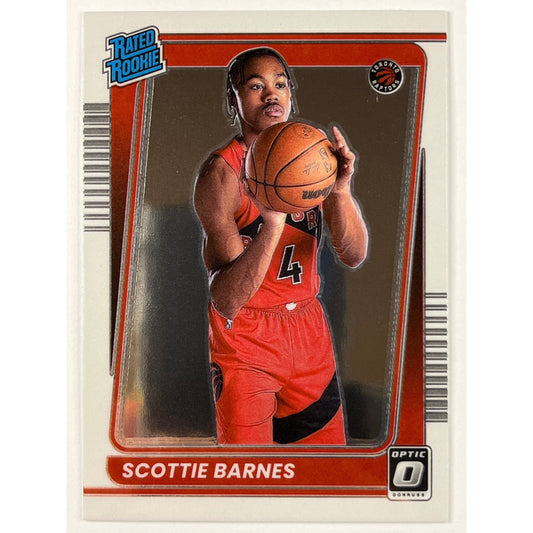 2021-22 Donruss Optic Scottie Barnes Rated Rookie | Local Legends Cards & Collectibles