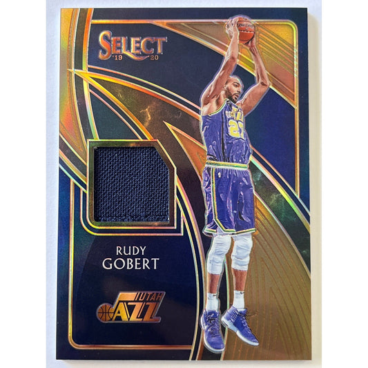 2019-20 Select Rudy Gobert Bronze Prizm Patch 04/49 | Local Legends Cards & Collectibles