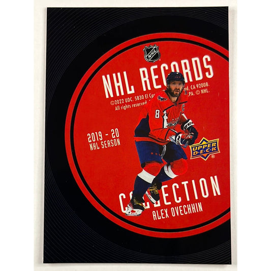 2021-22 Extended Series Alexander Ovechkin NHL Records Collection SSP