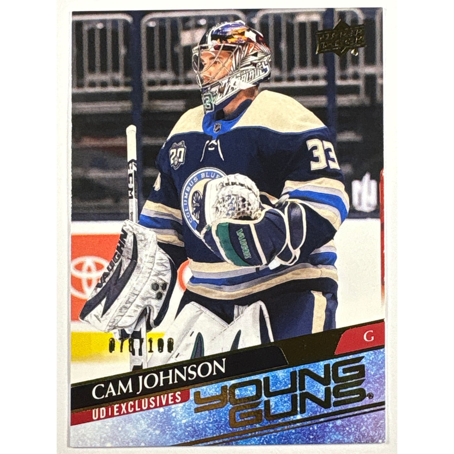 2020-21 Extended Series Cam Johnson Young Guns UD Exclusives /100