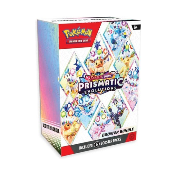 Pokémon Prismatic Evolutions Booster Bundle Box | Local Legends Cards & Collectibles