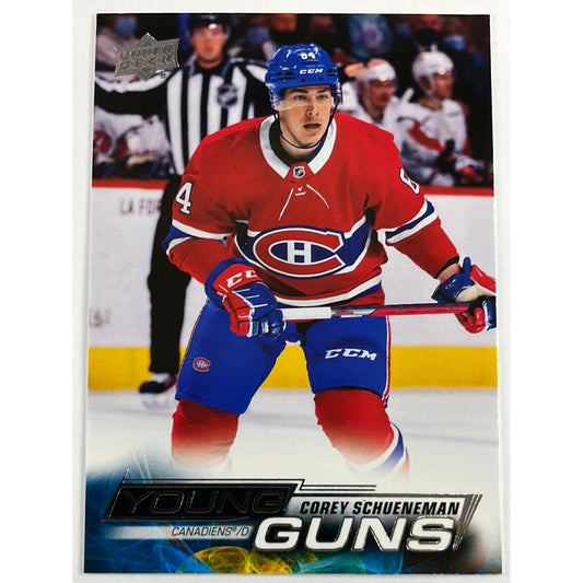2022-23 Upper Deck Corey Schueneman Young Guns
