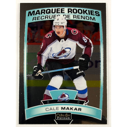 2019-20 OPC Platinum Cale Makar Marquee Rookies | Local Legends Cards & Collectibles
