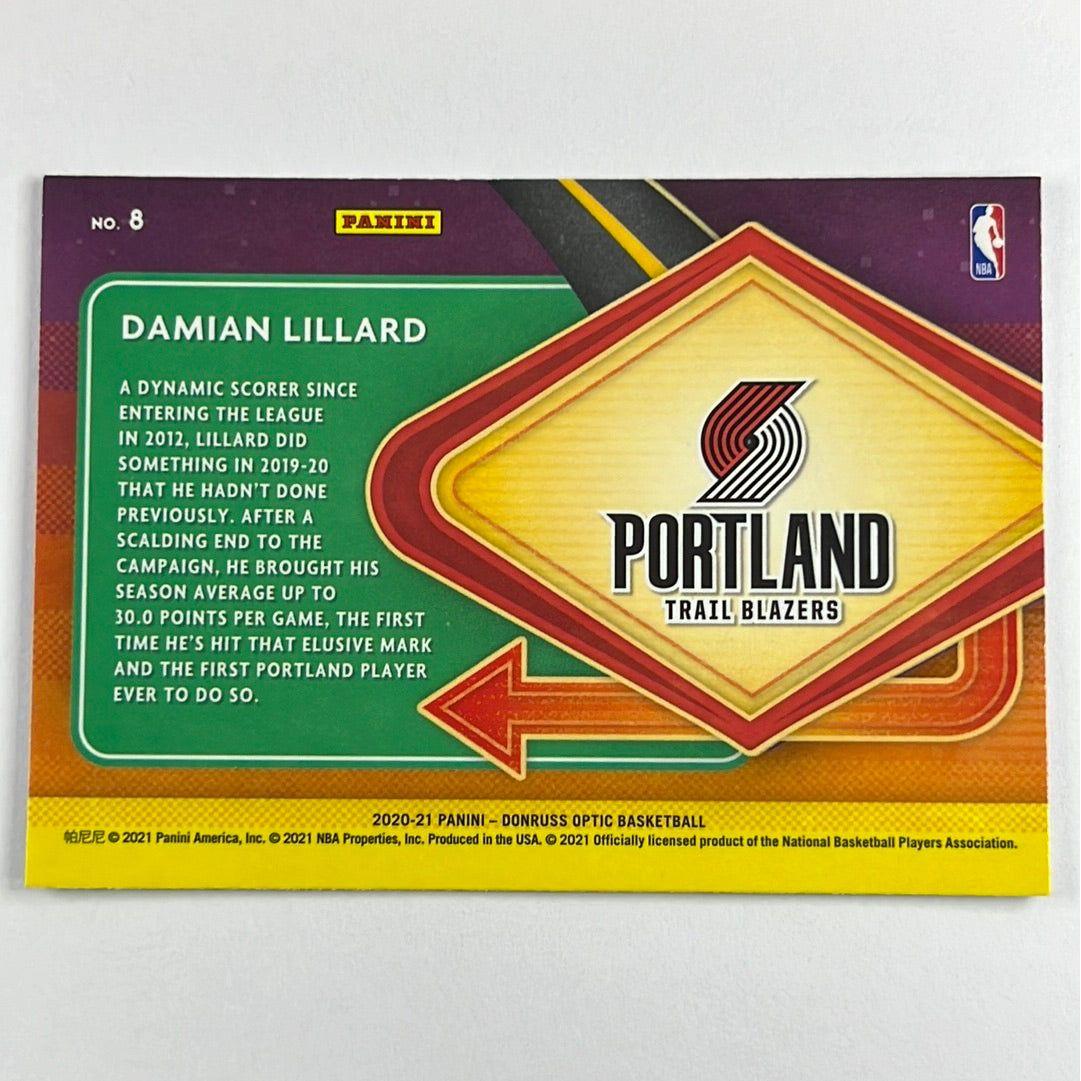 2020-21 Optic Damian Lillard Express Lane | Local Legends Cards & Collectibles