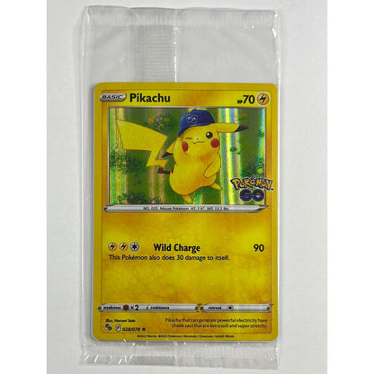 Pikachu Holo Rare 28/78 Pokemon Go Promo Sealed