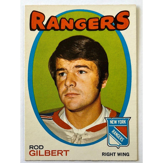 1971-72 O-Pee-Chee Rod Gilbert | Local Legends Cards & Collectibles