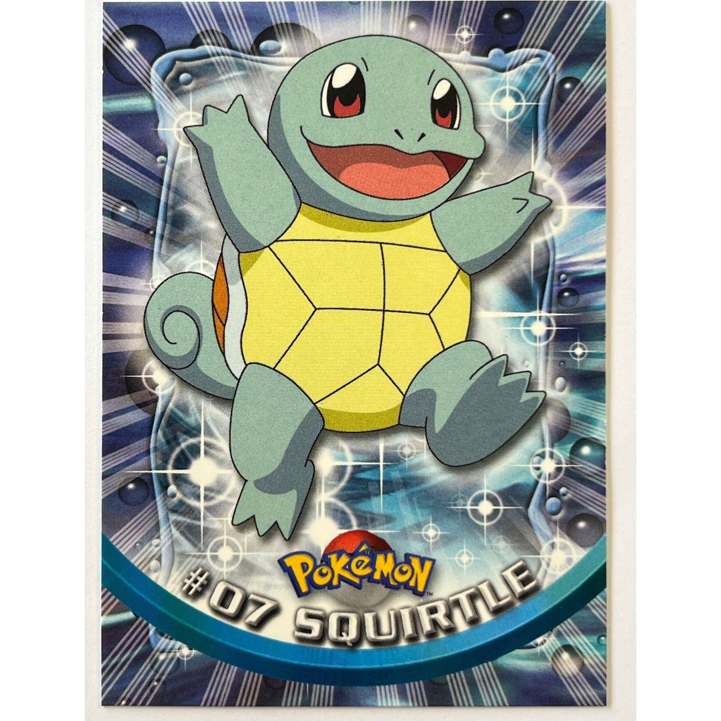 1999 Topps Squirtle Non Holo #7