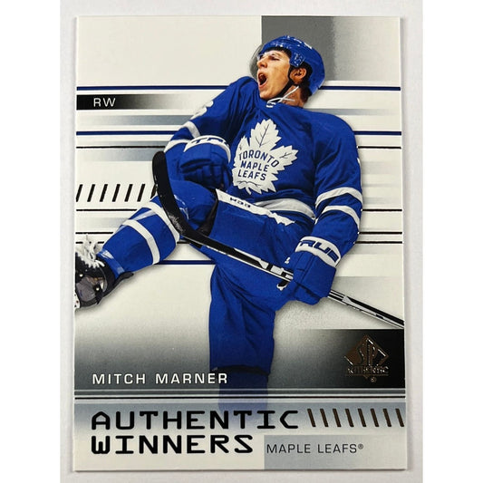 2019-20 SP Authentic Mitch Marner Authentic Winners