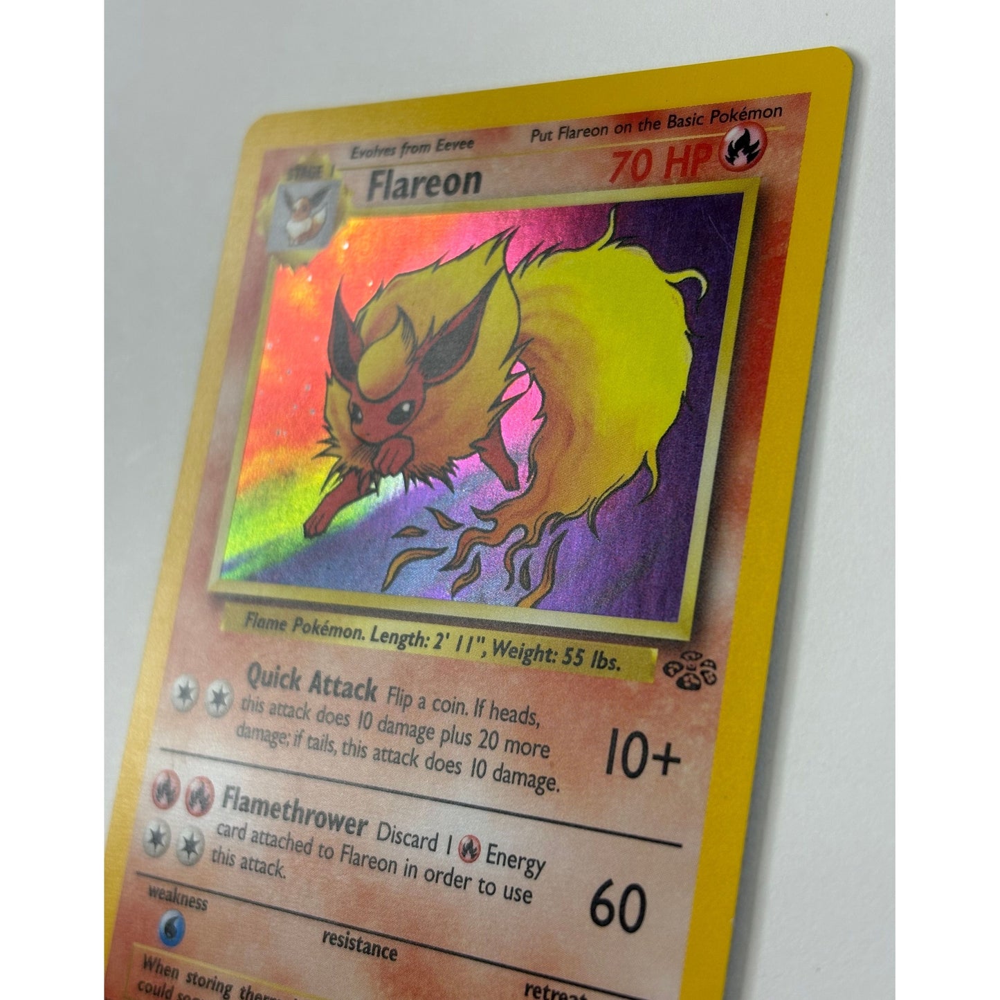 Flareon Holo Rare 3/64