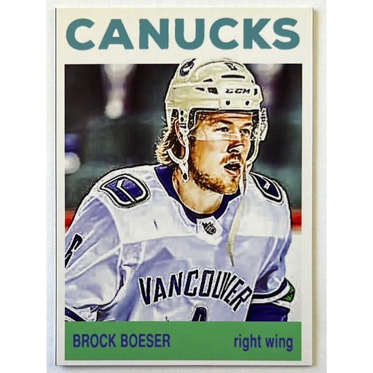 Brock Boeser Art Card 1/10 | Local Legends Cards & Collectibles