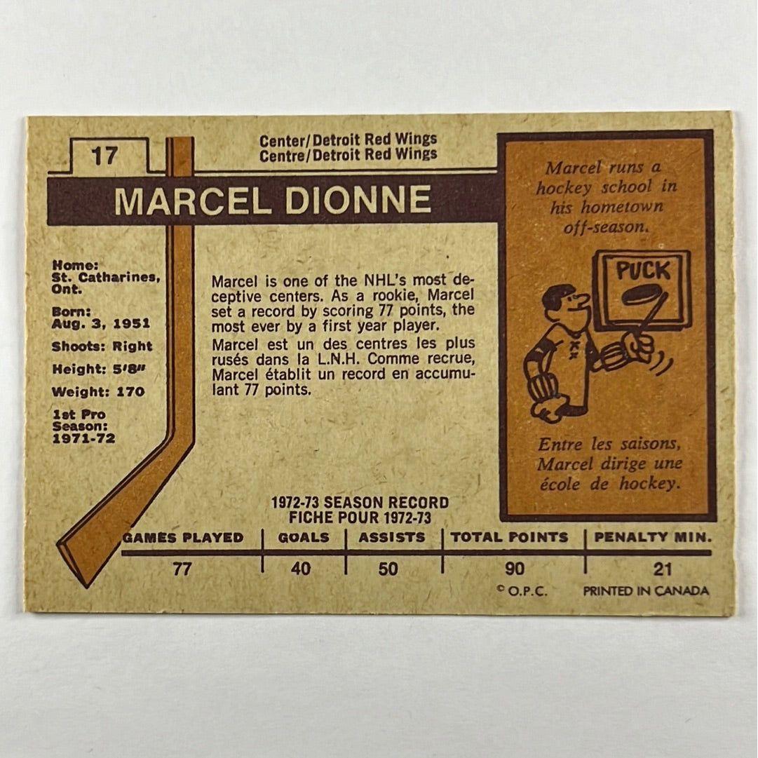 1973-74 O-Pee-Chee Marcel Dionne #17 | Local Legends Cards & Collectibles