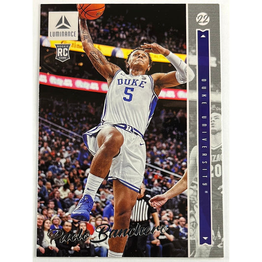 2022 Chronicles Luminance DP Paolo Banchero RC | Local Legends Cards & Collectibles