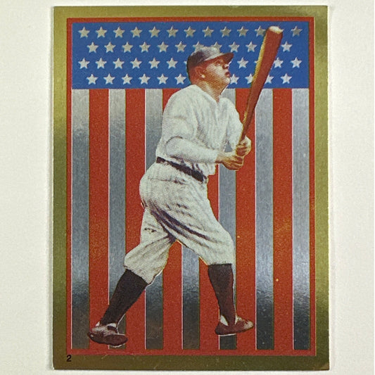 1983 O-Pee-Chee Babe Ruth Sticker Holo | Local Legends Cards & Collectibles