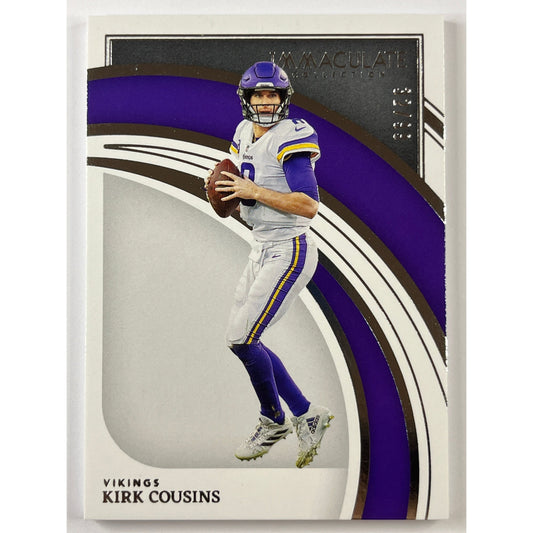 2022 Immaculate Collection Kirk Cousins /99 | Local Legends Cards & Collectibles