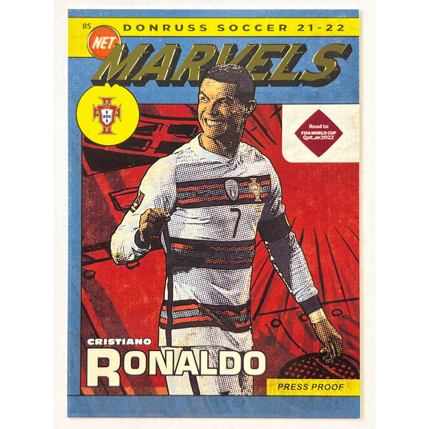 2021-22 Donruss Cristiano Gold Press Proof | Local Legends Cards & Collectibles