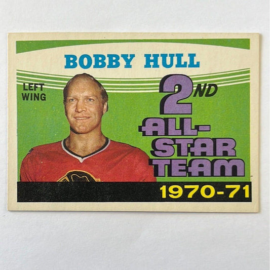 1971-72 O-Pee-Chee Bobby Hull 2nd Team All-Star | Local Legends Cards & Collectibles
